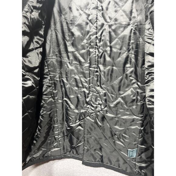 I. Spiewak & Sons Mens Double Breasted Wool Peak Coat Black Size Large - Picture 10 of 14